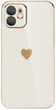 Solid Plating Lens Protection Phone Case For iPhone
