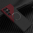 Carbon Fiber Magnetic Magsafe Case For Samsung S22 S21 Ultra Plus