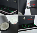 LED wall light with mobile phone wireless charging and USB hub