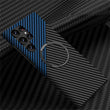 Carbon Fiber Magnetic Magsafe Case For Samsung S22 S21 Ultra Plus